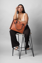 CARAMEL MOCHA TOTE TAN