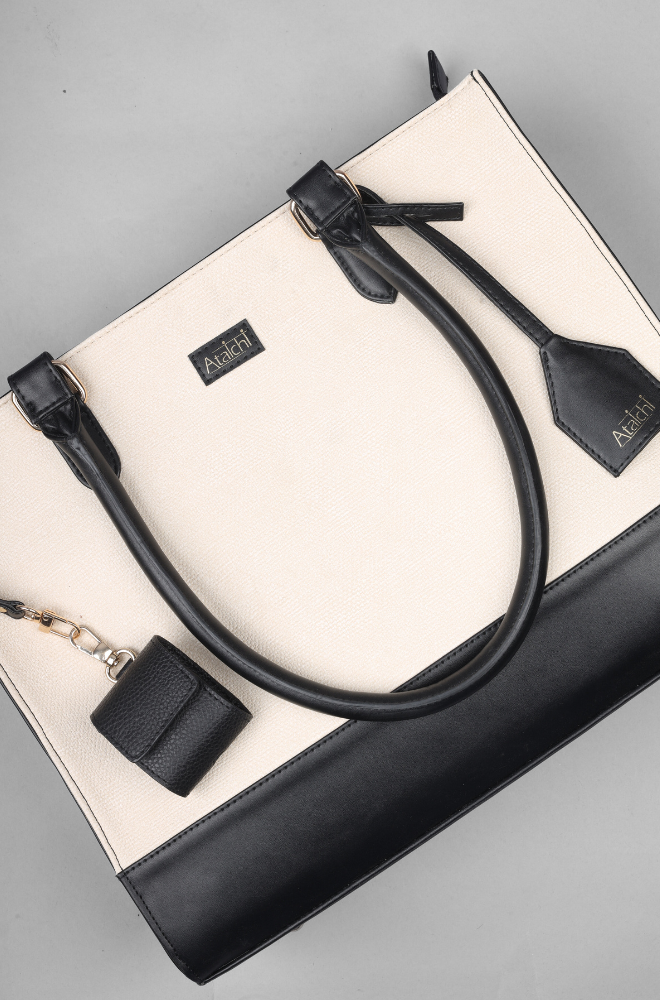 SHELLY TOTE BAG BLACK