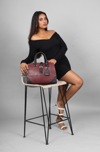 WALNUT HAND BAG CHERRY