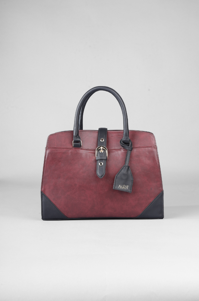 WALNUT HAND BAG CHERRY