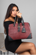 WALNUT HAND BAG CHERRY
