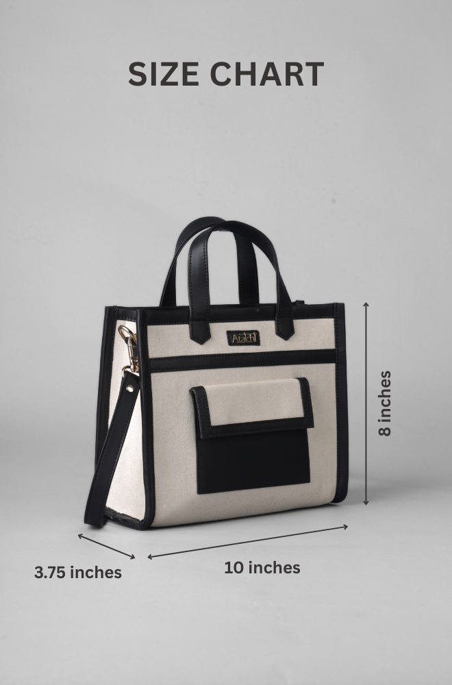 URBAN LUXE SLING BAG BLACK