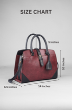 WALNUT HAND BAG CHERRY