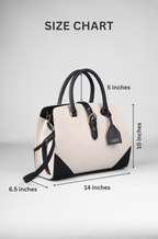 WALNUT HAND BAG BLACK