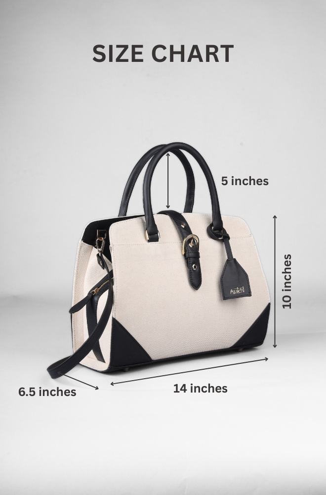 WALNUT HAND BAG BLACK