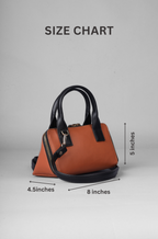ELGIN SLING BAG BLACK TAN