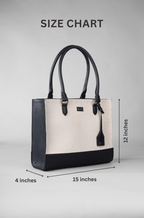SHELLY TOTE BAG BLACK