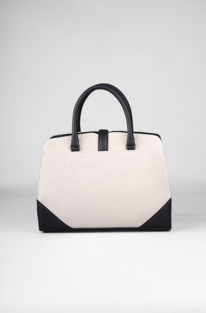 WALNUT HAND BAG BLACK