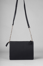 CROCO SLING BAG BLACK