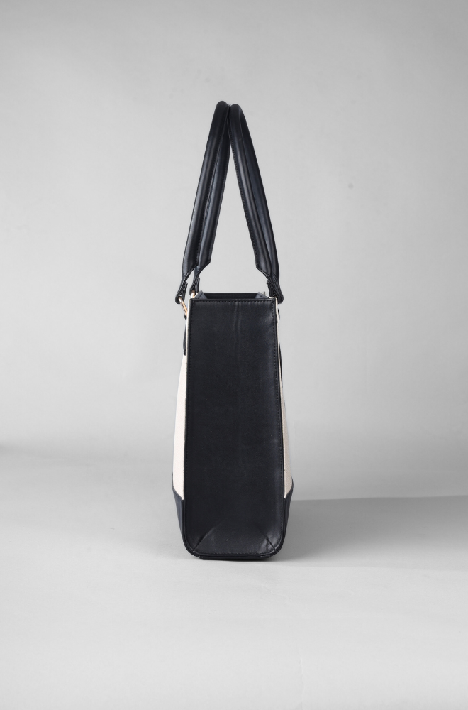 SHELLY TOTE BAG BLACK