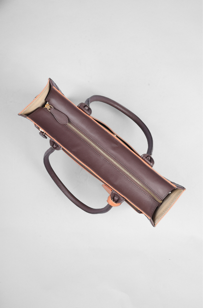 CARAMEL MOCHA TOTE TAN