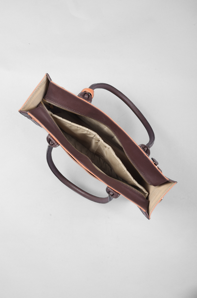 CARAMEL MOCHA TOTE TAN