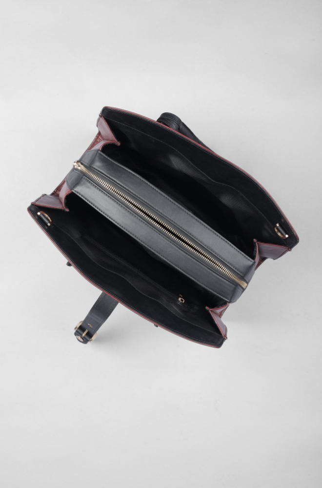 WALNUT HAND BAG CHERRY