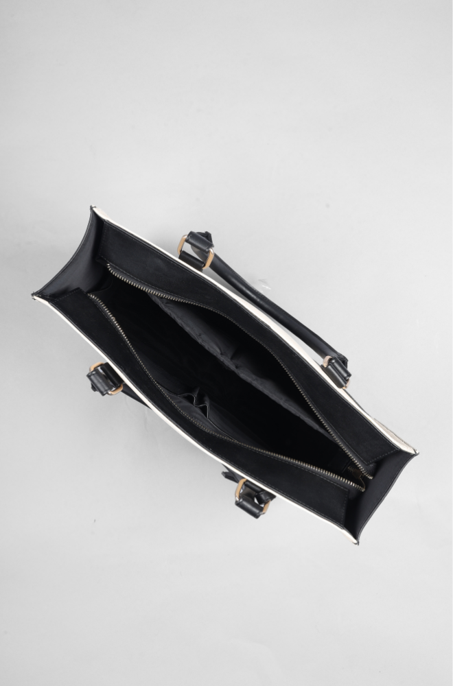 SHELLY TOTE BAG BLACK