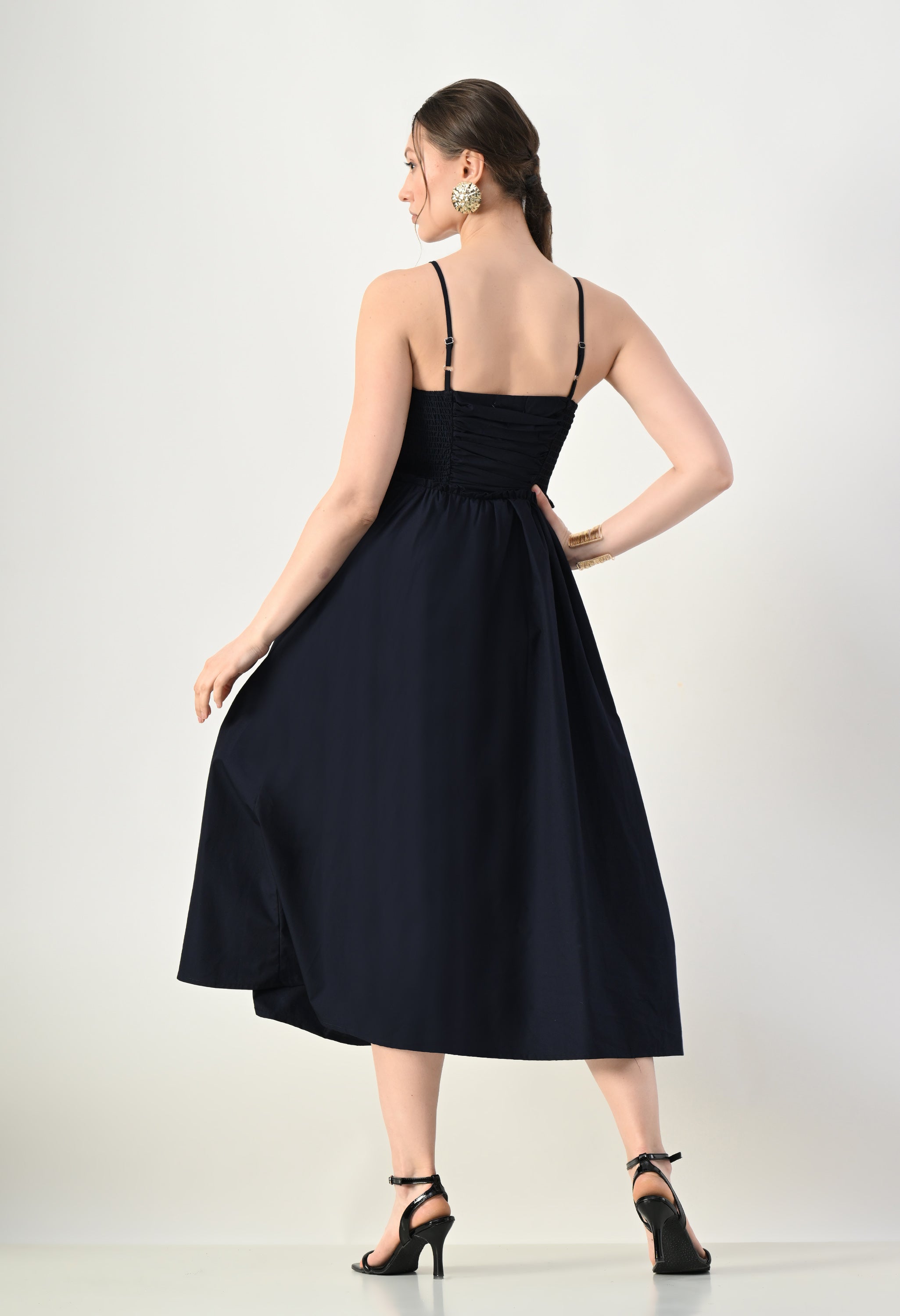 Garden Glow Dress Urban Luxe Sling Bag Combo
