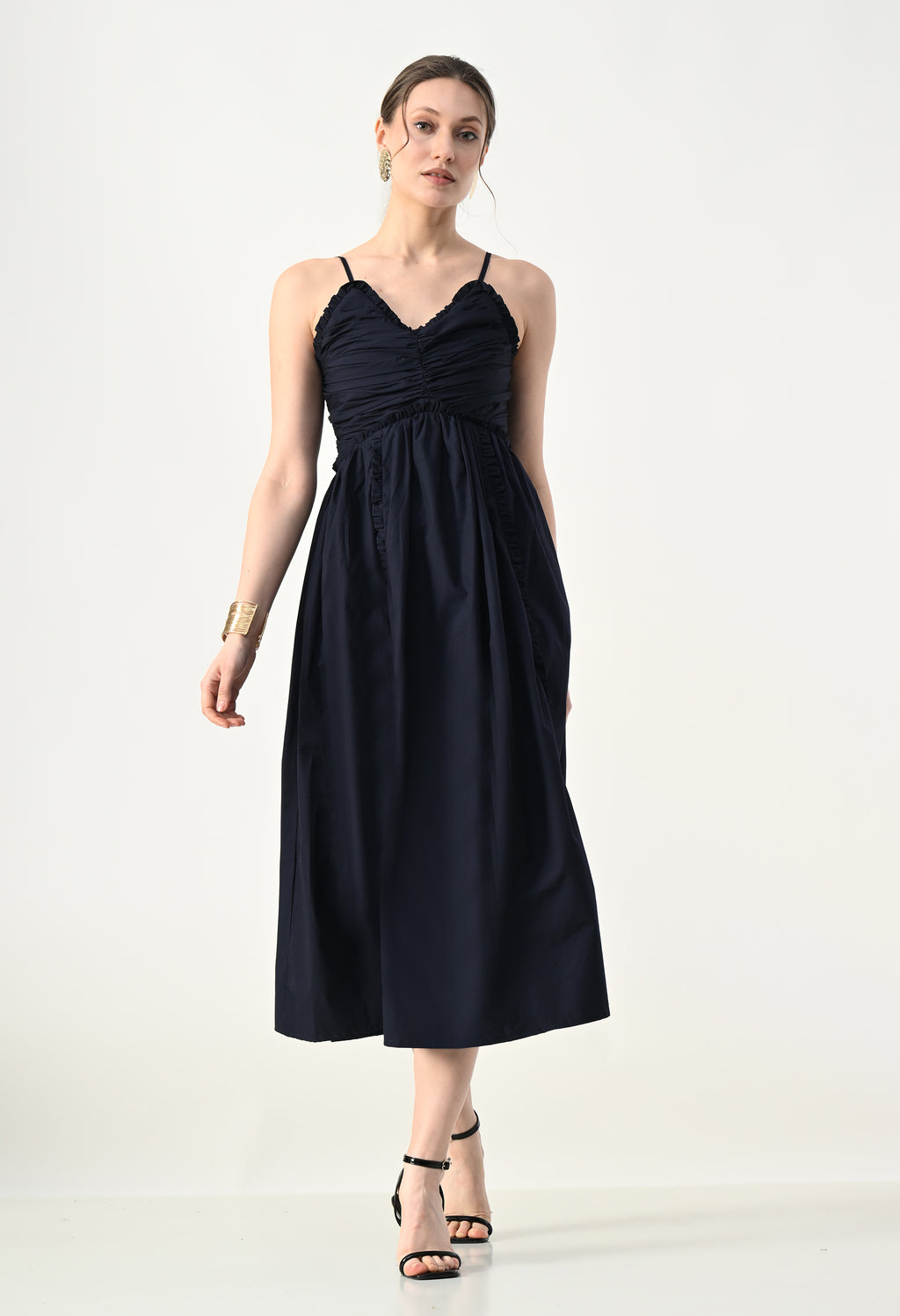 Garden Glow Dress Urban Luxe Sling Bag Combo