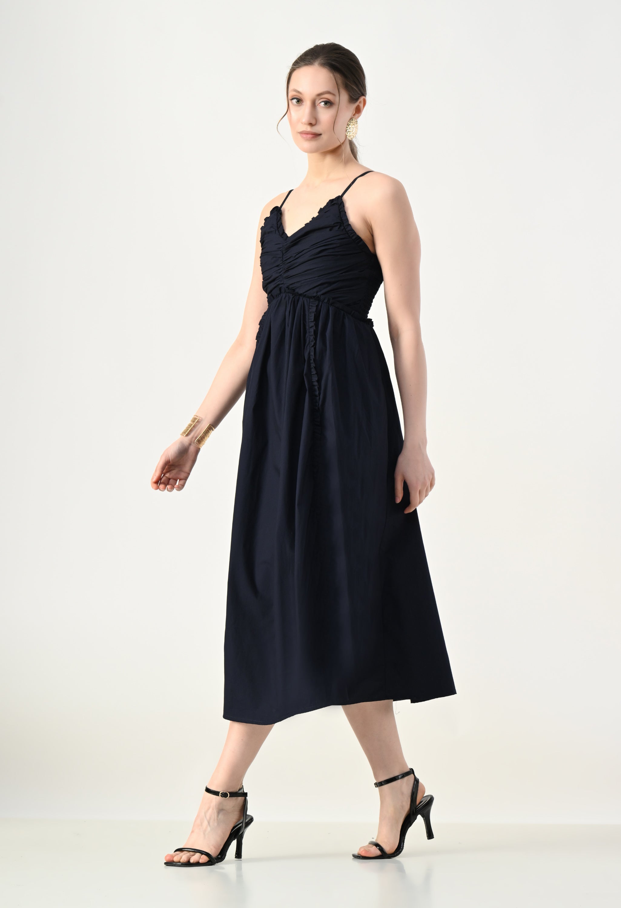 Garden Glow Dress Urban Luxe Sling Bag Combo