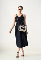 Garden Glow Dress Urban Luxe Sling Bag Combo