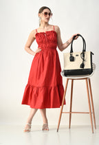 Garden Glow Dress Shelly Tote Bag Combo
