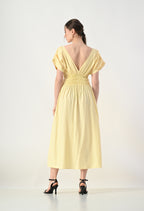 Moss Bloom Butter Yellow