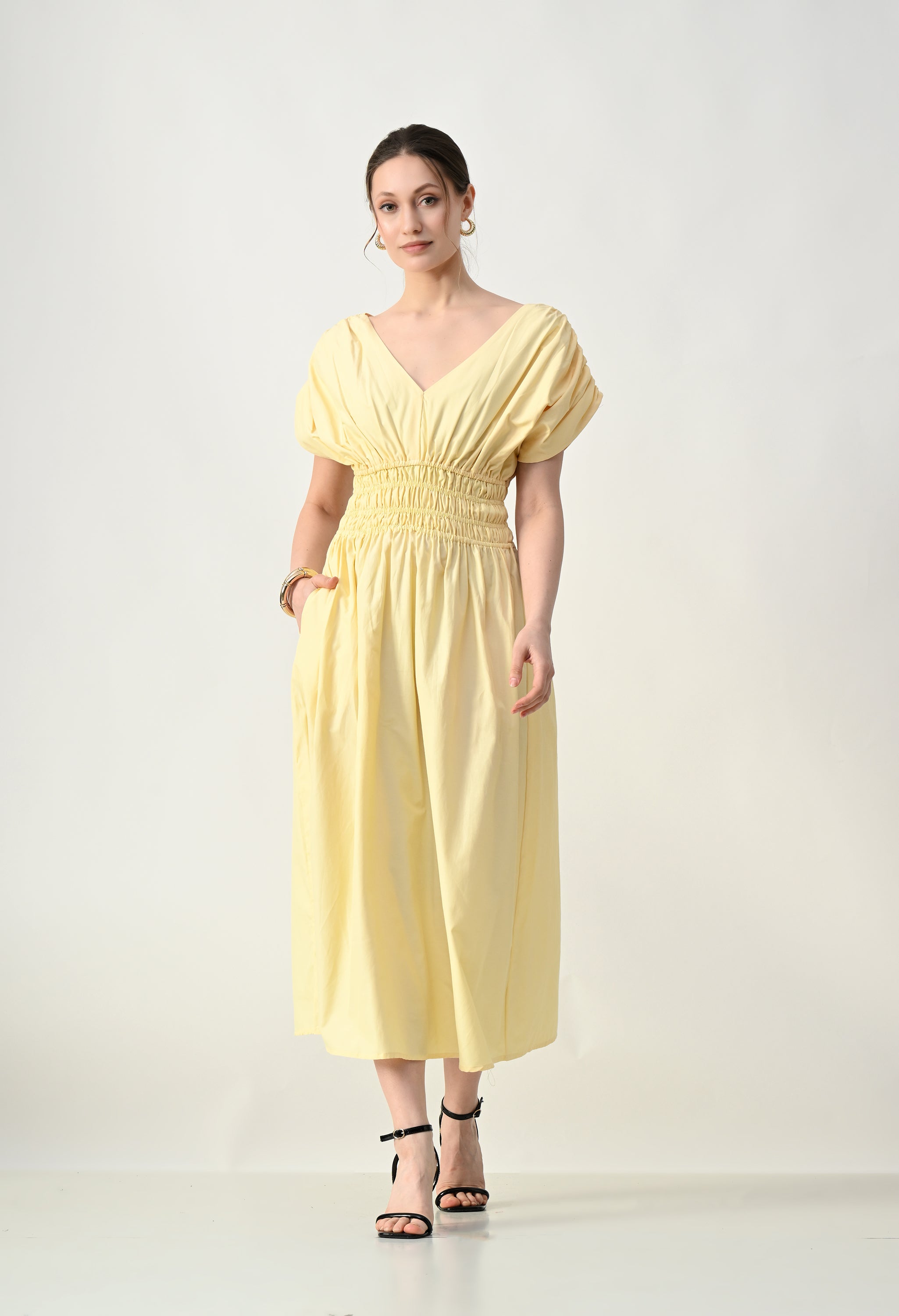Moss Bloom Butter Yellow