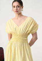 Moss Bloom Butter Yellow