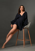 Crimson Muse Dress Navy