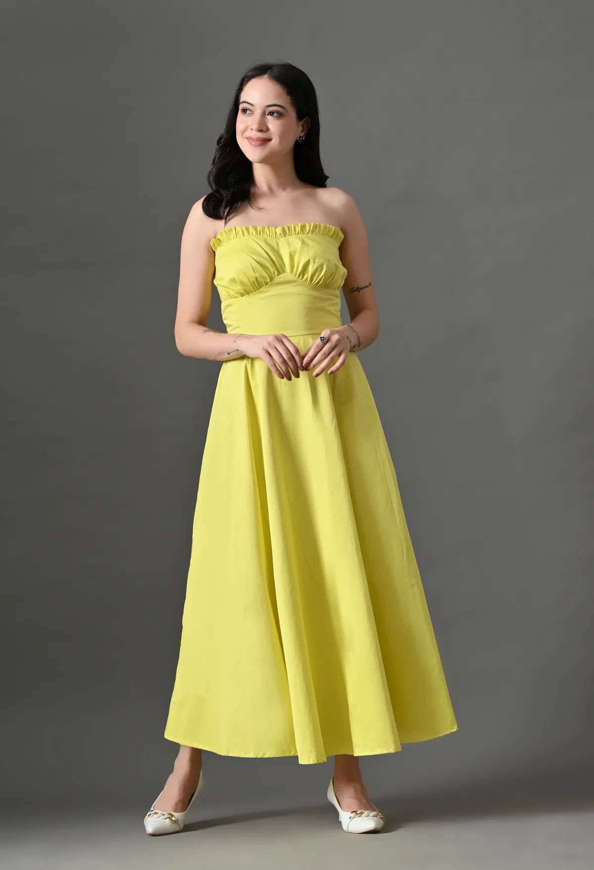 The Marigold Muse Dress