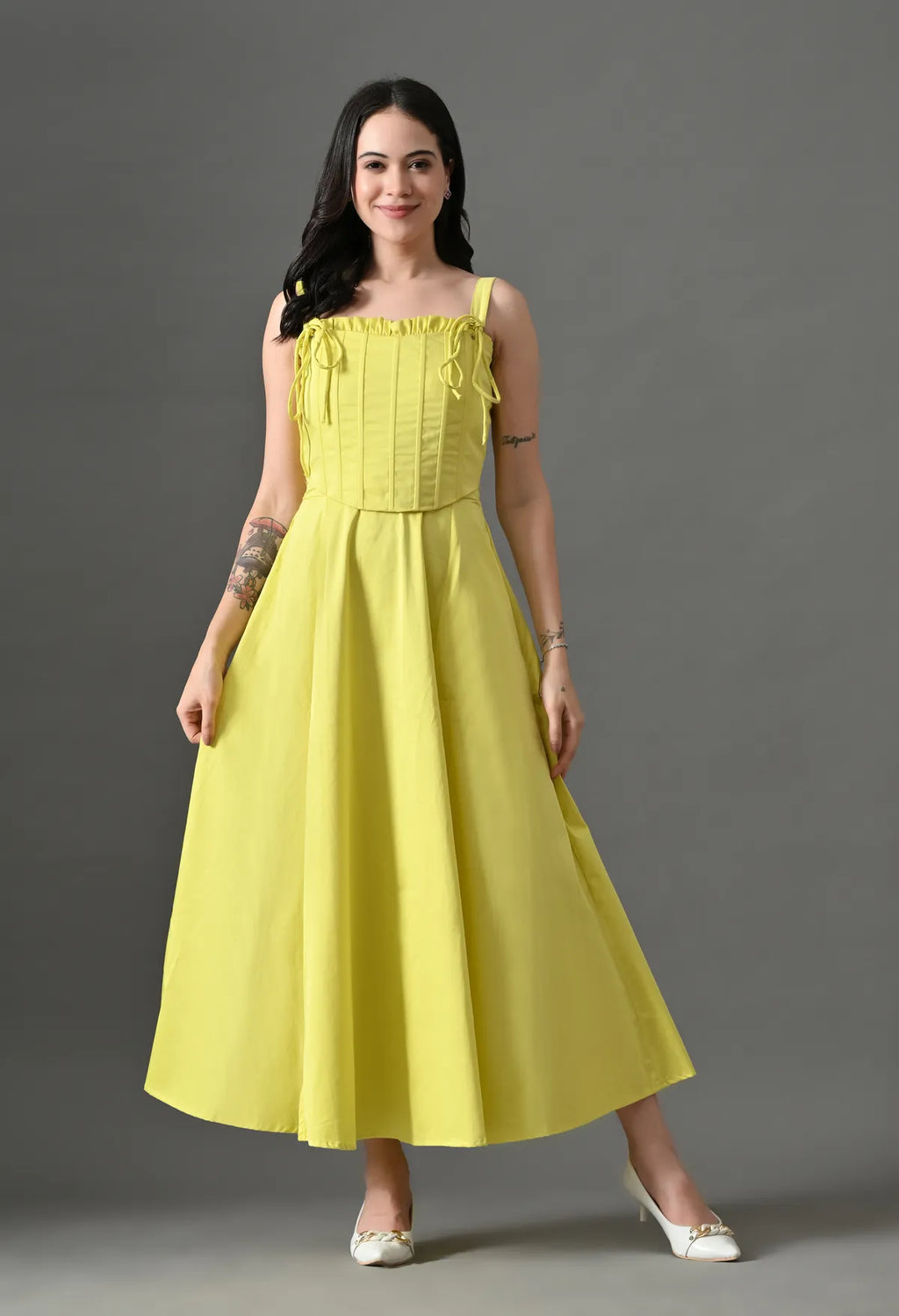 The Marigold Muse Dress